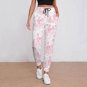 Pink Coastal Cowgirl Women's Jogger Sweatpants