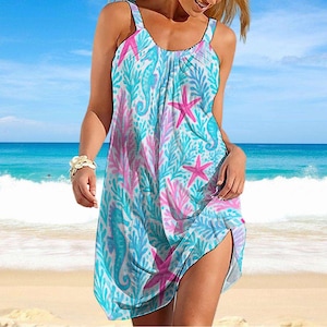 ocean blue casual dress Sunny Forecast Shift Dress in Ocean Blue