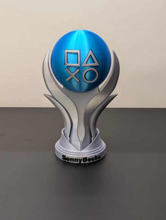 Playstation Platinum Trophy - Etsy