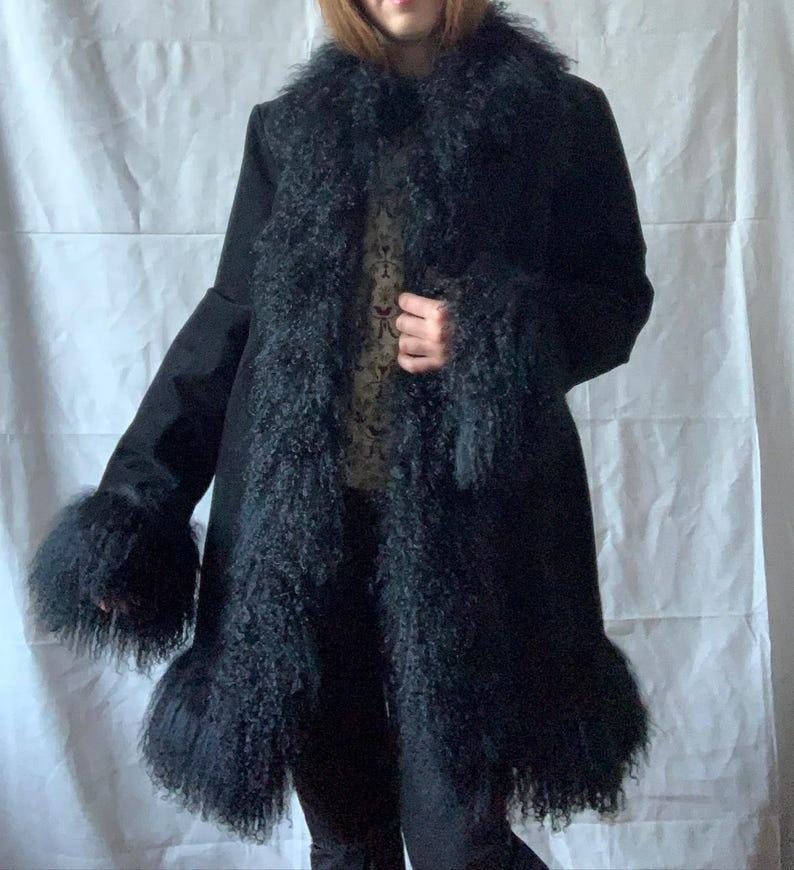 Black Shearling Penny Lane Coat, 70s Afghan Coat for Women, Suede Leather Coat, Handmade Winter Coat, Boho Shearling Overcoat, Cozy Retro Jacket, Women's Bohemian Coat, Afghan Style Suede Coat, Penny Lane Winter Coat, Shearling Lined Vintage Coat, Gift for Her Winter Fashion, Women's Mid-Length Coat, Classic 70s Outerwear, Handmade Leather Jacket for Women, Soft Suede Winter Coat, Retro Shearling Trench, Timeless Boho Overcoat, Vintage Afghan Suede Jacket, Elegant Women's Coat