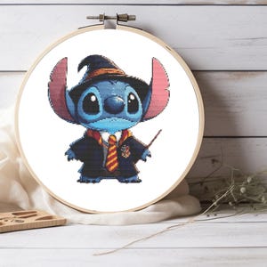 Stitch Potter Cross Stitch Pattern, Nursery Decor,  For Home Decor, For Room Decor, Gift For Girls, Gift For Kids, Pattern Keeper Compatible
