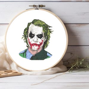 Horror Character cross stitch pattern, For Horror Decor, Happy Halloween Cross Stitch, instant pdf download, Pattern Keeper compatible pdf