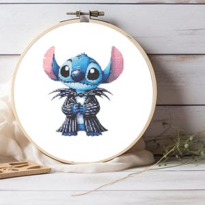 Stitch Cross Stitch Pattern - Cute Stitch Pattern - Gift For Girls - For Nursery Decor - For Kids Room Decor - Pattern Keeper Compatible PDF