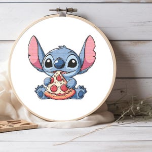 Baby Stitch Cross Stitch Pattern, Nursery Decor, Cute Kids Room Pattern, Gift For Girls - Gift For Kids - Pattern Keeper Compatible PDF File