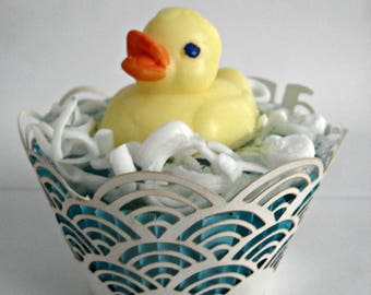 Rubber Duck Cupcake Soap