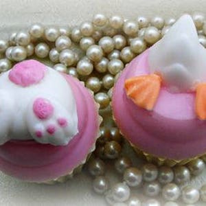 Bottoms Up Cupcake Handcrafted Soap