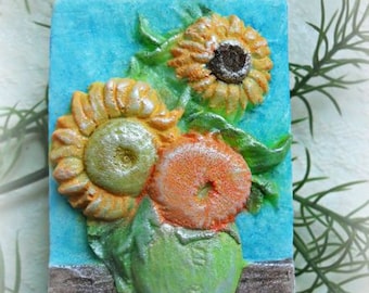 Sunflowers Soap Vincent Van Gogh Soap