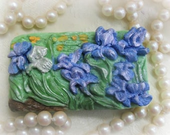 Vincent's Irises Handcrafted Soap