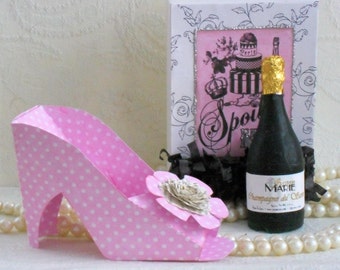 Champagne Soap in Shoe Aloe Soap
