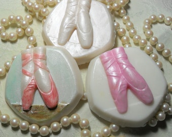 Ballet Slippers Hand Ccrafted Soap