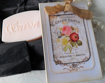 Can Can Dancer  Handcrafted Soap