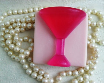 Martini Soap Cocktail Glass Soap Aloe Soap