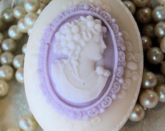 Hand crafted Victorian Cameo Soap