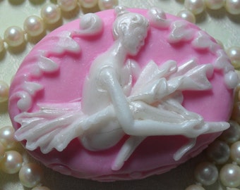 Ballet Dancer Cameo Hand Crafted Soap