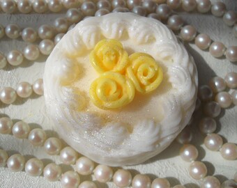 Handcrafted Soap Rose Gateau