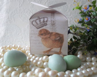 Box Of Miniature Egg Soaps. Guest Soaps