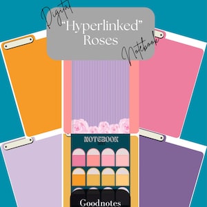 Digital Notebook•Digital Planner•Digital Document Organizer •Digital Dividers•Goodnotes Notebook•Goodnotes Dividers•Digital Document Saver