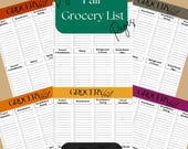 Digital Shopping Checklist Notepad: Goodnotes Planner (Digital Download)