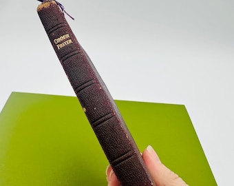 Oxford University Press 1908 Book of Common Prayer Leather India Paper Pocket