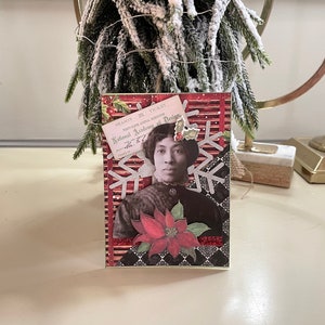 Vintage-style Christmas Card - Old Fashioned Christmas - Christmas Vintage Look Card