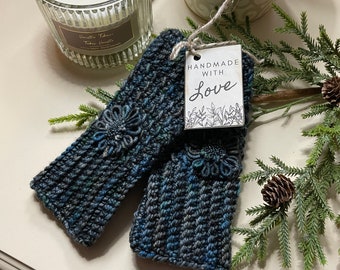 Handmade Crochet Fingerless Gloves - Fingerless Gloves Mitts