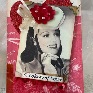 Tarjeta de cumpleaños hecha a mano - Tarjeta de estilo vintage - Tarjeta de cumpleaños de estilo vintage - Tarjeta de los mejores deseos