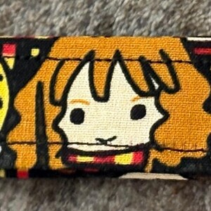 Harry Potter Wristlet Keychain | Wizard Inspired Key Fob | Hogwarts Fabric Wristlet | Book Lover Gift | Magical Accessories