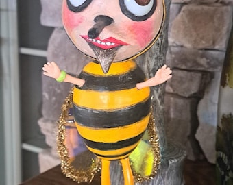 Bumblebee doll ornament