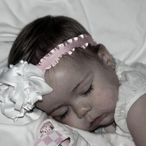 Adjustable Double Ruffle Ribbon Headbands BowBands Ebook in PDF