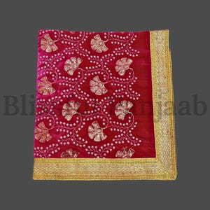 Sundar Rumala saab, Guru Granth Sahib Ji Rumala Sahib Double Set with 2 Palkan with lining, Sikh Accessories, Sikh Gift Items