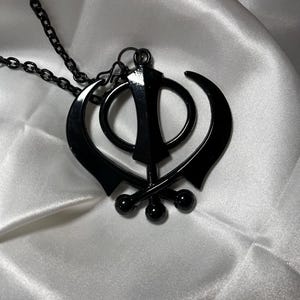 Khanda Car Hanging, Sikh Car Hanging Ornaments, Metal khanda, Sikh Gift items