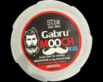 Cera Gabru Mooch, Cera para bigote, Accesorios para niños, Artículos para el cuidado del cabello,