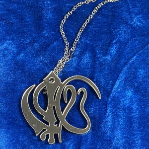 Khanda And Ek Onkar Mixed Car Hanging, Sikh Car Hanging Ornaments, Sikh Gift items