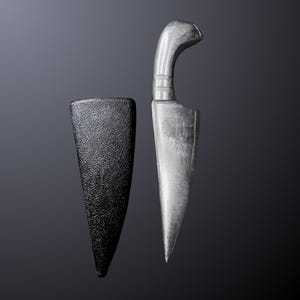 Sikh Kirpan, Small Sarbloh Khanjar, Sikh Kakar, Kakkar, Sikh Shastar, Sikh gift items,