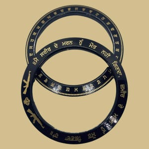 Kada, Sikh Kakar, Sant Jarnail Singh Slogan, Iron Kara, Kakkar, Punjabi uda ada Karah, unisex iron Bracelet, Sikh Gift Items,