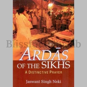 Ardas of The Sikh English Book von Jaswant Singh Neki, englische Sikh-Geschichtsbücher, Sikh-Bücher,
