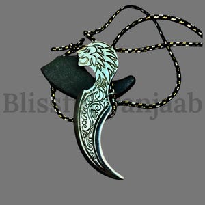 Katar Necklace, Sikh Shastar, Sarbloh Sikh blade, Khanjar, kamani katar, Sikh gift items,
