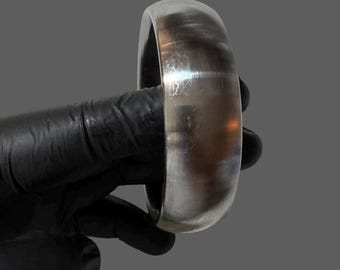 Sarbloh Sikh Kada: Schweres Eisen Armband, 25 mm Breit