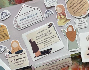 Muslimsk klistermärkesset (10 klistermärken)