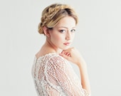 Sofia Dress // venise lace chiffon wedding dress