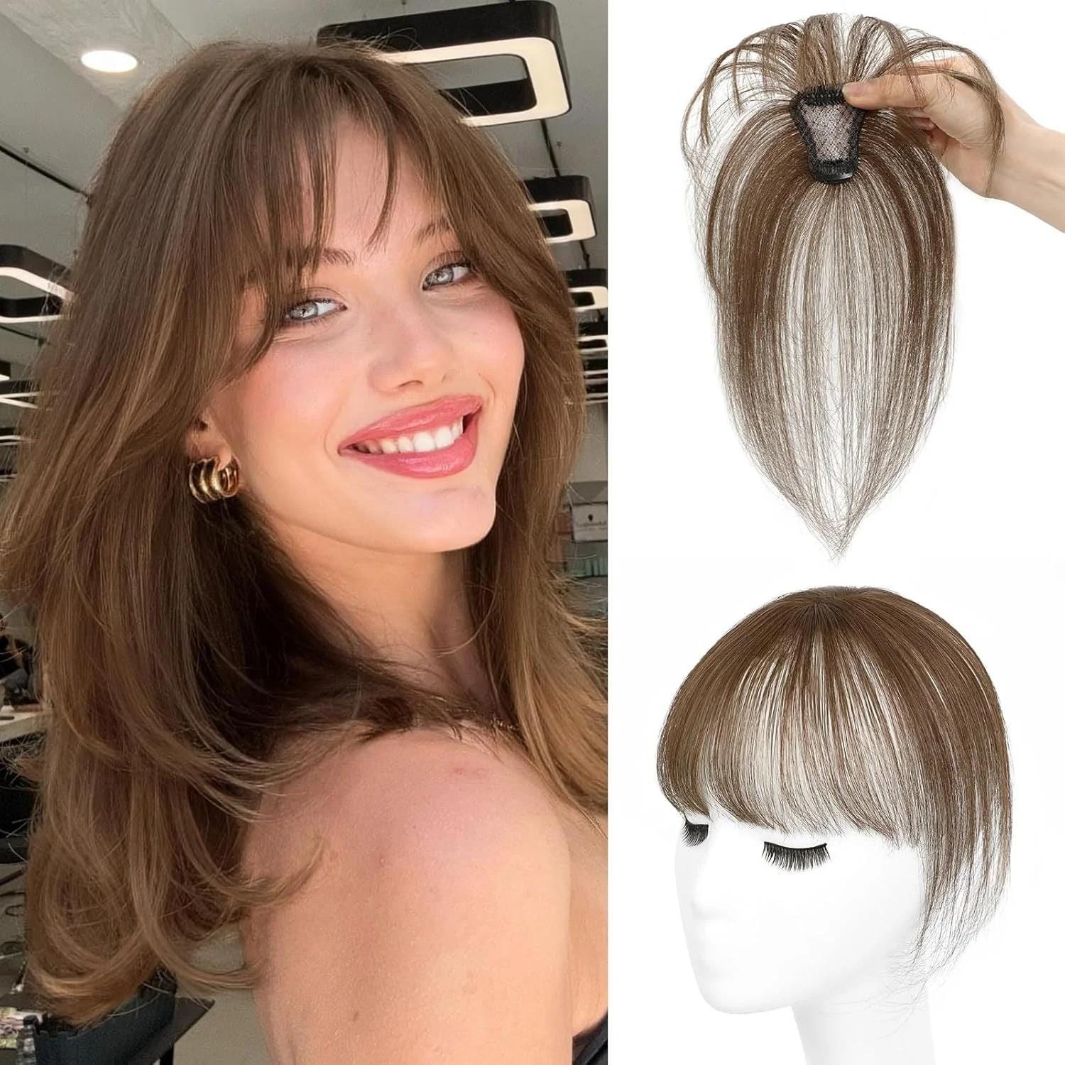 Hair Topper With Bangs UK