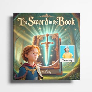 Customized | The Sword in the Book - Personalized Book
