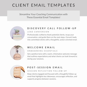 Client Communication Email Templates for Coaches
