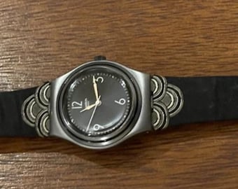 Vintage Art Deco Swatch Les Années Folles 1930 YLM1000 Watch