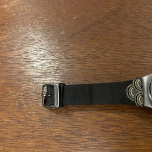 Vintage art-decostaal Les Années Folles 1930 YLM1000 horloge afbeelding 4