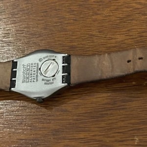 Vintage art-decostaal Les Années Folles 1930 YLM1000 horloge afbeelding 2