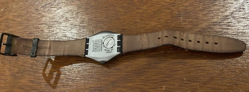 Vintage art-decostaal Les Années Folles 1930 YLM1000 horloge afbeelding 2