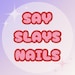 Say