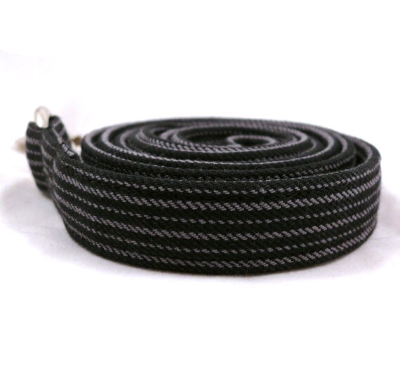 Items similar to Black&gray striped dog leash Strong pet lead