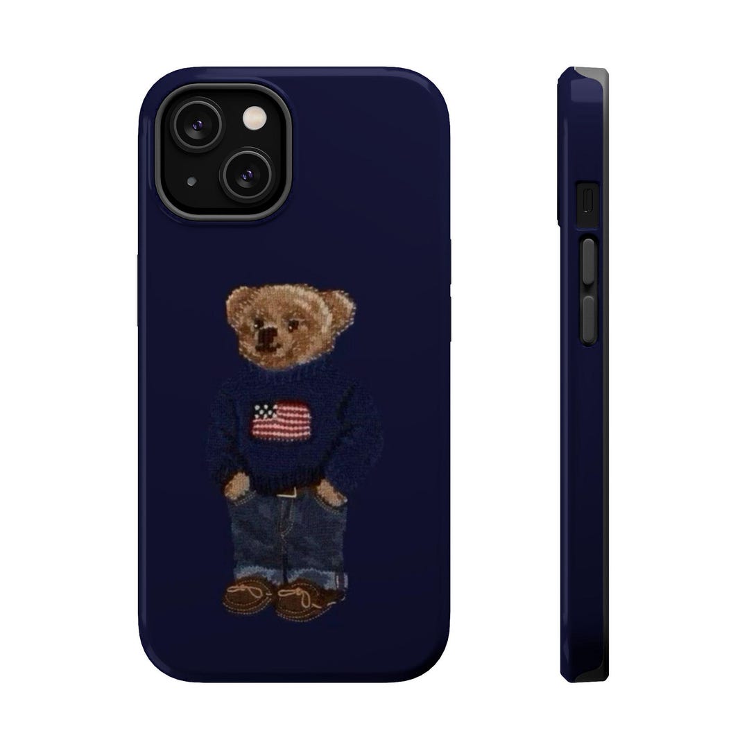 Magsafe Ralph Lauren Bear iPhone Case - Etsy